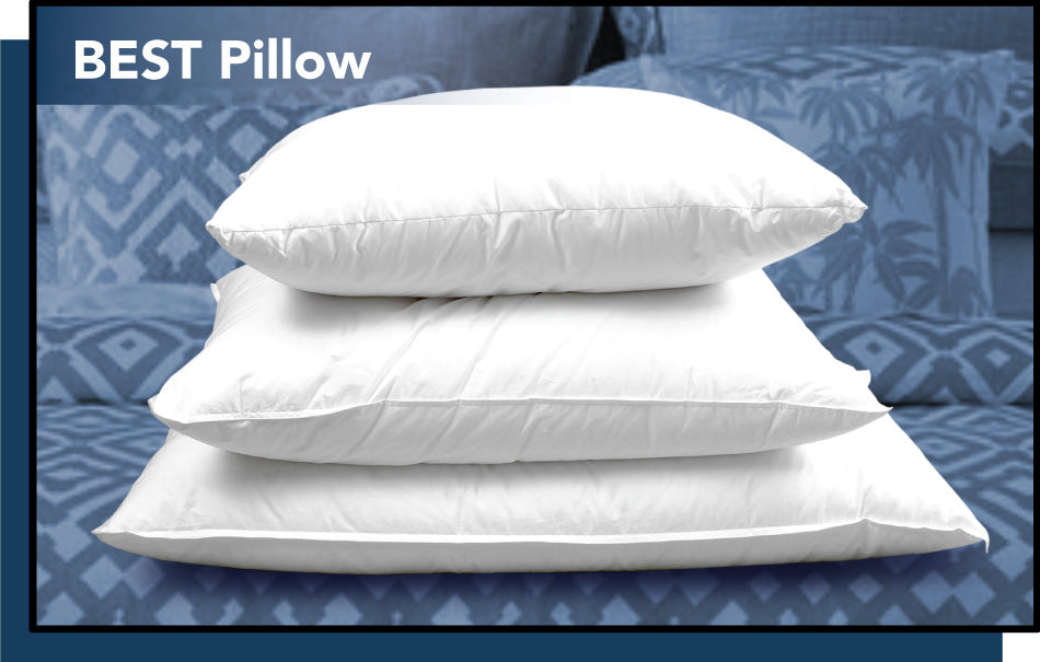 The Best Pillow. Sold in bulk at wholesale prices by Just Pillows.