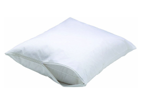 Polyester Microfiber Zippered Pillow Protector